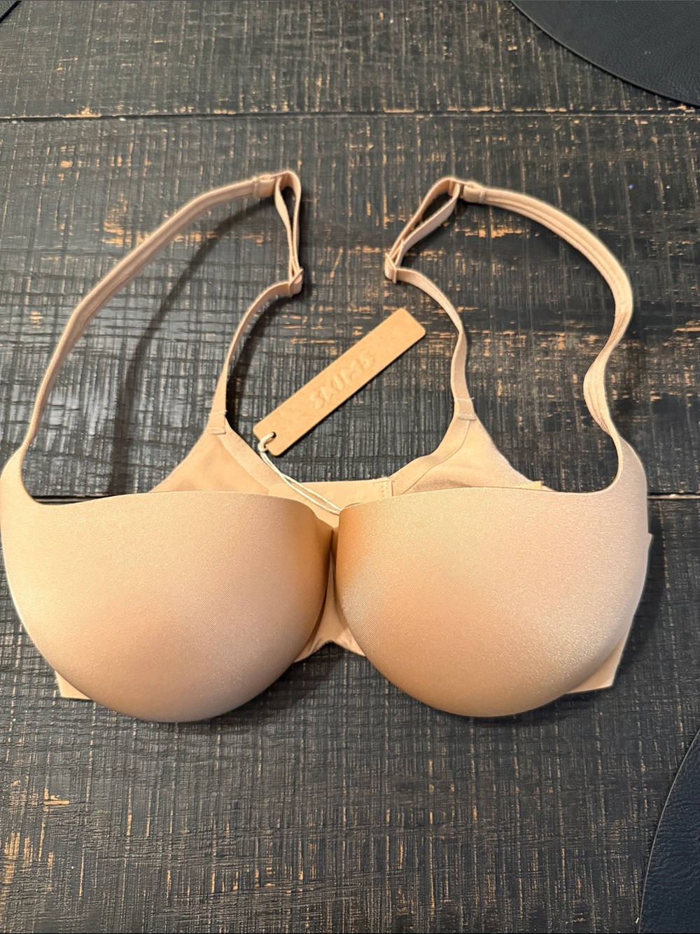 Skims Nude Push Up Bra with Smooth Molding